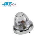 JETINOUE ジェットイノウエ バスマーカーランプ A-1型 クロームメッキリング クリアー [24V・12Wバルブ付き レンズ/ベース:プラスチッ