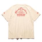 ROARK REVIVAL "G&amp;G" FINE TECH DRY TEE NATURAL ロアークリバイバル ファインテックドライS/S Tシャツ 半袖