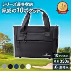ゴルフラウンドバッグ トート 軽量 大容量 メンズ レディース おしゃれ 10ポケット 撥水 カート 練習 おしゃれ パイクスピーク