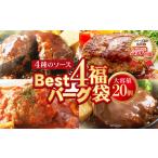 ふるさと納税 U61-32-01 Best4バーグ 20個セット ハンバーグ ハンバーグ ハンバーグ ハンバーグ 【wksg01】 【fukuchi00】 福岡県福智町