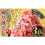 ふるさと納税 豚肉 ロース 鹿児島県 曽於市  2025年9月中に発送予定 鹿児島県曽於市産 曽於ポーク切り落とし 合計3.0kg(ロース/バラ/肩ロース/モモウデ切り…