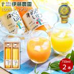 お中元 ギフト ジュース ギフト みかんジュース フルーツ オレンジジュース ストレート 750ml 2本 果汁100%