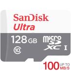 マイクロsdカード microSDXC 128GB 100MB/s SanDisk UHS-I U1 Class10 SDSQUNR-128G 並行輸入品 Switch対応 翌日配達送料無料