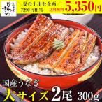 土用の丑タイムセール お中元 国産 うなぎ 蒲焼き 2尾 300g うなぎ屋かわすい 鰻 ウナギ 大サイズ ひつまぶし うな丼 詰め合わせ 誕生日 土用丑 御中元
