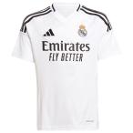 ジュニア レアルマドリッド 24-25 ホーム 半袖レプリカユニフォーム 【adidas|アディダス】クラブチームレプリカウェアーjno01-it51