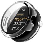 pixel watch3 41mm 45mm ケース 強化ガラスフィルム 全面保護 ピクセルウォッチ3 カバー 硬質ポリPC素材 一体化 耐衝撃 傷防止 変色防止 全面保護 全面カバー ス