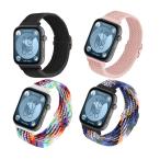 huawei watch fit3 fit4 fit4pro ベルト編み込み ソロループ コンパチブル 伸縮性ナイロン huawei wacth fit 3 4 pro バンド交換 ウォッチベルト 腕時計ベルト