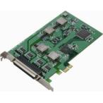 【新品/取寄品/代引不可】PCI Express対応絶縁型RS-232C 4ch シリアル通信ボード COM-4PC-PE