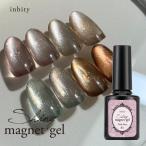 inbity シャイニーマグネットジェル ShinymagnetGel ジェルネイル カラージェル マグネットジェル マグネット ジェル ネイル マグネットネイル アート メール便