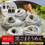 島原 手延べ そうめん 黒ごまそうめん お試し8束 (黒ゴマそうめん) 食品 黒胡麻そうめん 試食 そうめん 素麺 保存食 ポイント利用