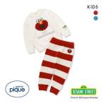 ジェラートピケ キッズアンドベイビー gelato pique Kids&Baby SESAME STREET KIDS ジャガードプルオーバー&amp;ロングパンツセット ジェラピケ