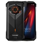 大音量スピーカー搭載タフネススマートフォン DOOGEE S punk 本体 グローバル版 6+10GB 256GB 黒色 日本語対応+グーグルプレイ対応