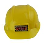キッズイエローコンストラクションハットエンジニアキャップロールプレイキッズビルダーアクセサリーのふりをする誕生日ギフトのプレイワーカーヘルメット