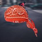 男性を訓練するための調整可能なビーニーキャップヘッドクロススウェットウィッキングオレンジ