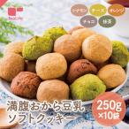 クッキー ダイエット おからクッキー 置き換え ダイエット食品 訳あり お得 大容量 250g×10袋 お菓子 満腹おから豆乳ソフトクッキー  ダイエットクッキー