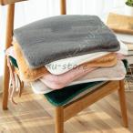 【2枚セット】椅子 クッション 座布団 イス クッション 厚い チェアパッド 紐付き 滑り止め シートクッション キッチンダイニングチェアクッション