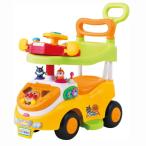 アンパンマン よくばりビジーカーDX  足けリ乗用玩具 押し棒ガード付き 乗用玩具 手押し車 0歳 1歳 赤ちゃん おもちゃ クリスマスプレゼント