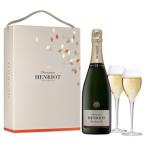 【NV】アンリオ ブリュット スーヴェラン グラスパック HENRIOT BRUT SOUVERAIN GLASS PACK/フランス/シャンパーニュ/ワイン /シャンパン/結婚祝い/贈答品/泡