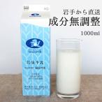 牛乳 乳製品 岩泉牛乳 1000mL×1本 岩手岩泉 産地直送 ギフト プレゼント