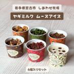 ヤギミルク ムースアイス 6個セット イボンヌ しあわせ乳業 岩手県 宮古市 アイスクリーム デザート スイーツ 産地直送