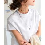 tシャツ 半袖 綿100%USAコットン、大人のモックネックラグラン無地&ボーダー柄シンプルTシャツ。 レディース