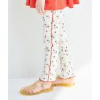 パンツ 配色メロー 10分丈 リブレギンス キッズ 子供服 男の子 女の子