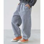 パンツ ストレッチデニム ルーズタックパンツ キッズ 子供服 男の子 女の子