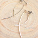 【8/24再入荷】ピアス 金属アレルギー 純チタン バックピアス付き 揺れる サシェ sache 敏感肌用 ピアス/商品名:【純チタンピアス】Limo